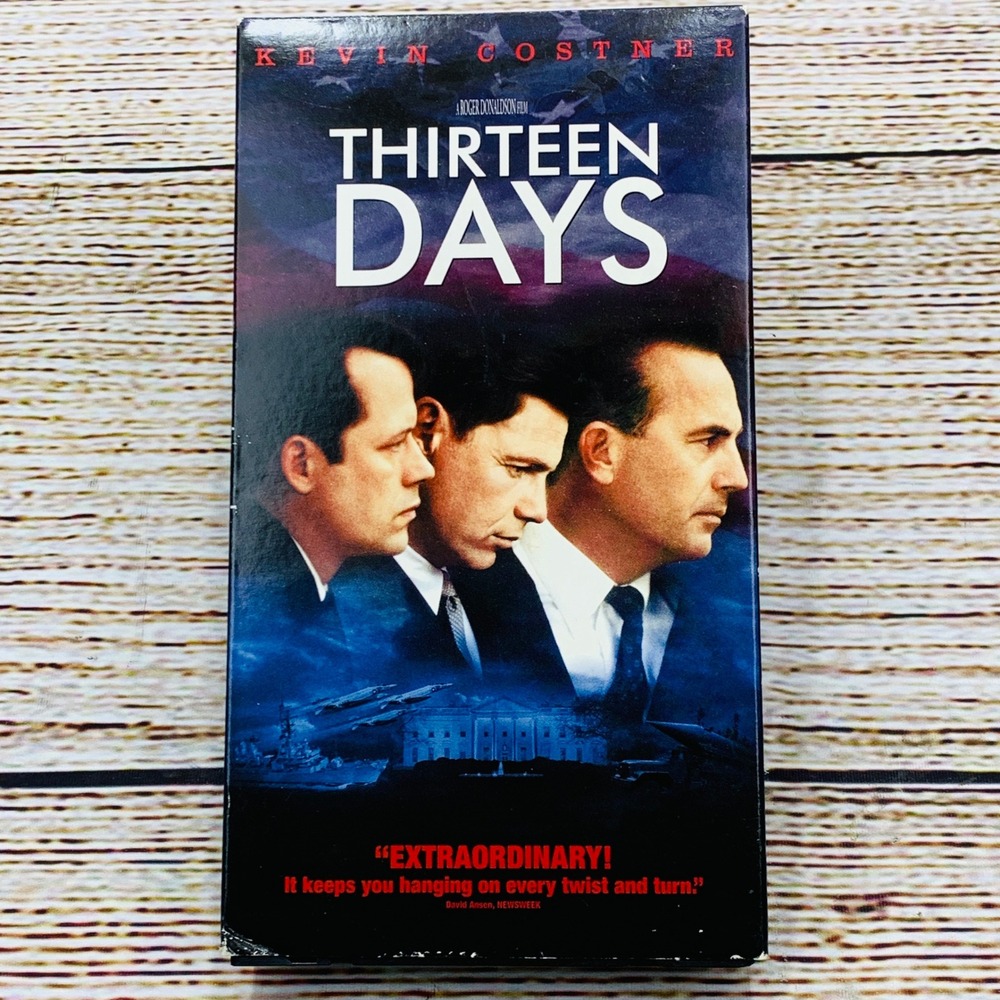 Thirteen Days [VHS Tape 2000] Kevin Costner Cuban Missile Crisis Bonus Documenta